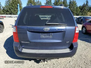 2009 Kia Sedona LX with VIN KNDMB233996272991, listed as a Copart auction lot 73060654 with 151,329 mi miles and Salvage Title. Bid and sale history available at carsss.com. Image 6.