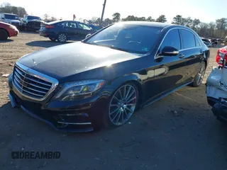 2015 Mercedes-Benz S 550 with VIN WDDUG8CB7FA136854, listed as a IAAI auction lot 41275894 with 99,730 mi miles and . Bid and sale history available at carsss.com. Image 2.