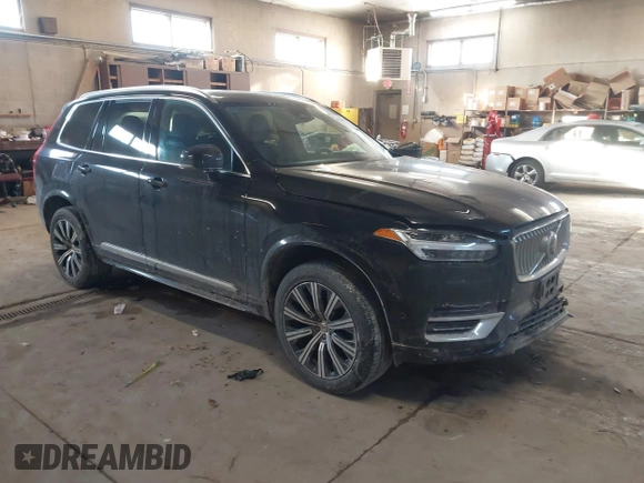 2023 Volvo XC90 Plus with VIN YV4062PN6P1993341, listed as a IAAI auction lot 41358443 with 54,753 mi miles. Bid and sale history available at carsss.com. Image 1.