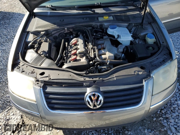 2005 Volkswagen Passat GLS with VIN WVWAD63B15P032060, listed as a Copart auction lot 86835504 with 314,372 mi miles and Salvage title. Bid and sale history available at DreamBid. Image 11.