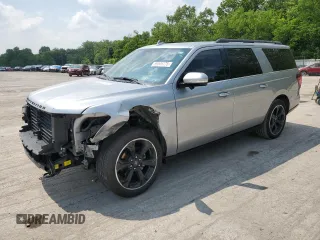 2024 Ford Expedition Max Limited с VIN 1FMJK2A8XREA02252, выставлен на аукционе Copart как лот 59008775 с пробегом 39 343 миль миль и Списание • Salvage title. История ставок и продаж доступна на DreamBid. Изображение 1.