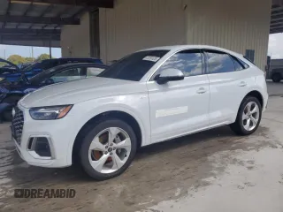 2024 Audi Q5 Sportback S line Premium Plus z VIN WA15AAFY8R2082545, wystawiony jako Copart lot #47259125 z przebiegiem 7 102 mil mil oraz Szkoda całkowita • Salvage title. Historia ofert i sprzedaży dostępna na DreamBid. Obrazek 1.