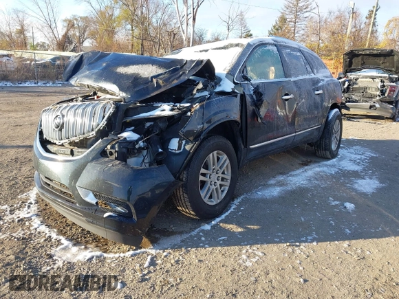 2014 Buick Enclave Convenience with VIN 5GAKRAKD3EJ377185, listed as a IAAI auction lot 40986432 with 153,187 mi miles. Bid and sale history available at carsss.com. Image 2.