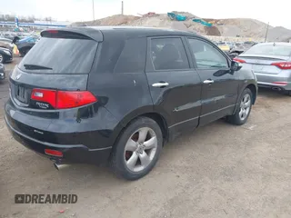 2007 Acura RDX Tech Pkg with VIN 5J8TB18507A013463, listed as a IAAI auction lot 41917940 with 126,533 mi miles. Bid and sale history available at carsss.com. Image 4.