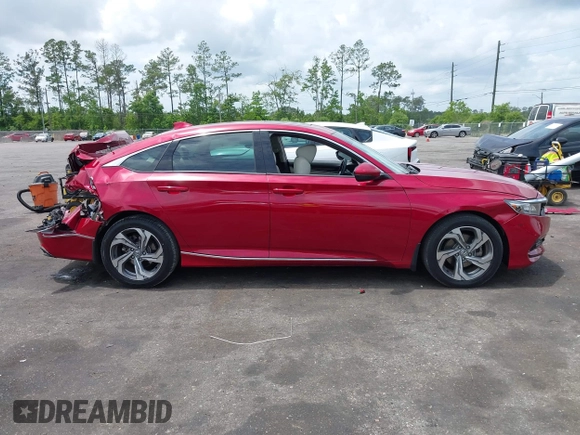 2018 Honda Accord EX-L z VIN 1HGCV1F59JA106158, wystawiony jako IAAI lot #42114911 z przebiegiem 68 906 mil mil oraz . Historia ofert i sprzedaży dostępna na DreamBid. Obrazek 13.