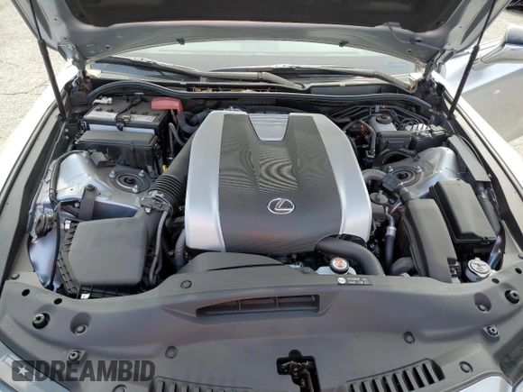 2024 Lexus IS 350 F Sport with VIN JTHGZ1B23R5081759, listed as a Copart auction lot 58436035 with 8,348 mi miles and Salvage title. Bid and sale history available at DreamBid. Image 11.