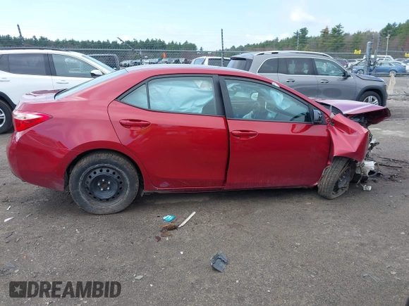 2018 Toyota Corolla L with VIN 2T1BURHEXJC991572, listed as a IAAI auction lot 42076522 with 38,905 mi miles and . Bid and sale history available at DreamBid. Image 14.