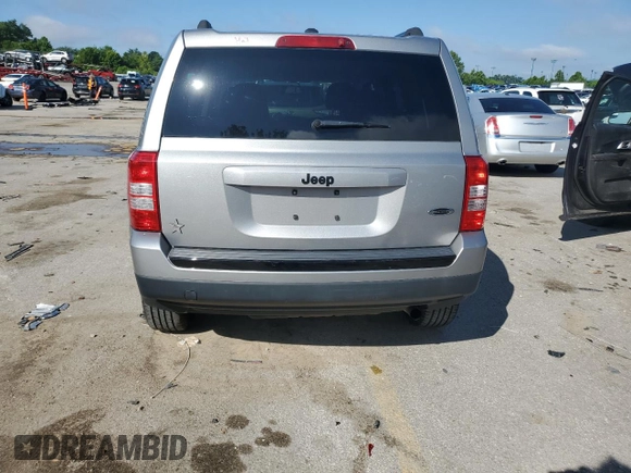 2014 Jeep Patriot Sport with VIN 1C4NJPBA4ED814511, listed as a Copart auction lot 63866275 with 126,112 mi miles and Salvage title. Bid and sale history available at DreamBid. Image 6.