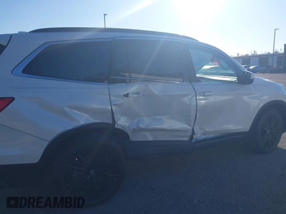 2021 Honda Pilot Special Edition with VIN 5FNYF5H24MB037208, listed as a IAAI auction lot 41319708 with 64,633 mi miles and . Bid and sale history available at DreamBid. Image 6.