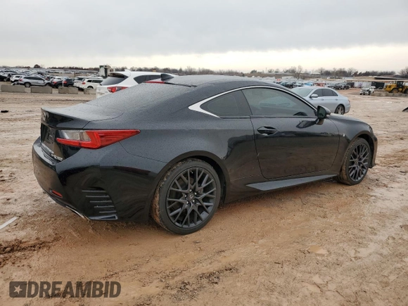 2017 Lexus RC with VIN JTHSM5BC4H5002509, listed as a Copart auction lot 86573324 with 65,743 mi miles and Salvage Title. Bid and sale history available at carsss.com. Image 3.