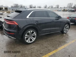 2019 Audi Q8 Prestige z VIN WA1CVBF17KD033495, wystawiony jako Copart lot #43516605 z przebiegiem 61 202 mil mil oraz Szkoda całkowita • Salvage title. Historia ofert i sprzedaży dostępna na DreamBid. Obrazek 3.