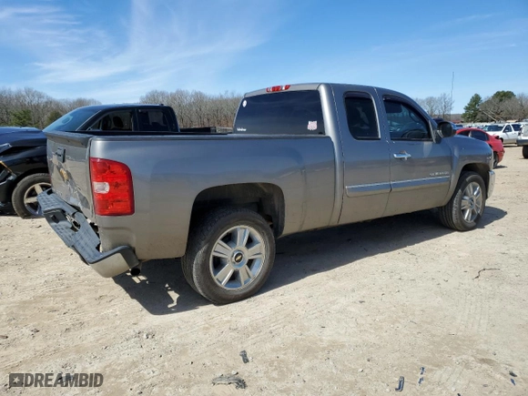 2013 Chevrolet Silverado 1500 LT with VIN 1GCRCSE09DZ389435, listed as a Copart auction lot 48062385 with 187,211 mi miles and Salvage Title. Bid and sale history available at carsss.com. Image 3.