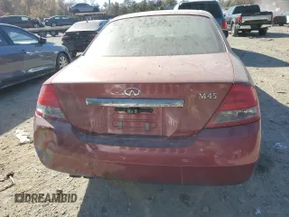 2004 Infiniti M45 with VIN JNKAY41E34M400548, listed as a Copart auction lot 79260174 with 141,651 mi miles and Salvage Title. Bid and sale history available at carsss.com. Image 6.