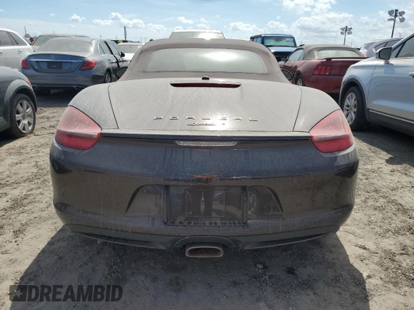 2014 Porsche Boxster с VIN WP0CA2A83ES120462, выставлен на аукционе Copart как лот 74617404 с пробегом 23 055 миль миль и На запчасти • Non repairable. История ставок и продаж доступна на DreamBid. Изображение 6.