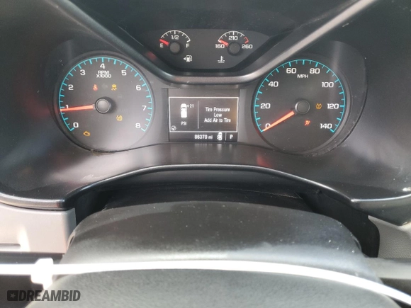 2018 Chevrolet Colorado 2WD Work Truck with VIN 1GCHSBEN6J1129563, listed as a Copart auction lot 88484125 with 86,379 mi miles and Clean Title. Bid and sale history available at carsss.com. Image 9.