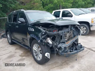 2016 Infiniti QX80 with VIN JN8AZ2NF7G9611298, listed as a IAAI auction lot 42133355 with Not provided miles and . Bid and sale history available at DreamBid. Image 1.