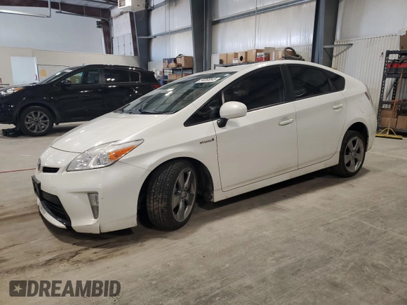 2013 Toyota Prius One with VIN JTDKN3DU9D5597506, listed as a Copart auction lot 54055845 with 108,129 mi miles and Clean Title. Bid and sale history available at DreamBid. Image 1.