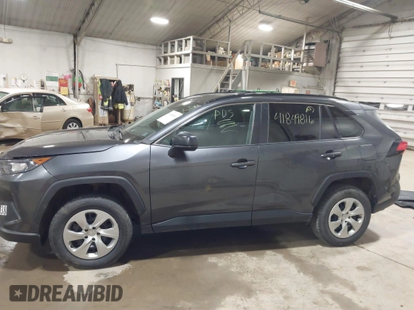 2019 Toyota RAV4 LE with VIN 2T3F1RFV4KC036501, listed as a IAAI auction lot 41849816 with 44,370 mi miles. Bid and sale history available at carsss.com. Image 14.