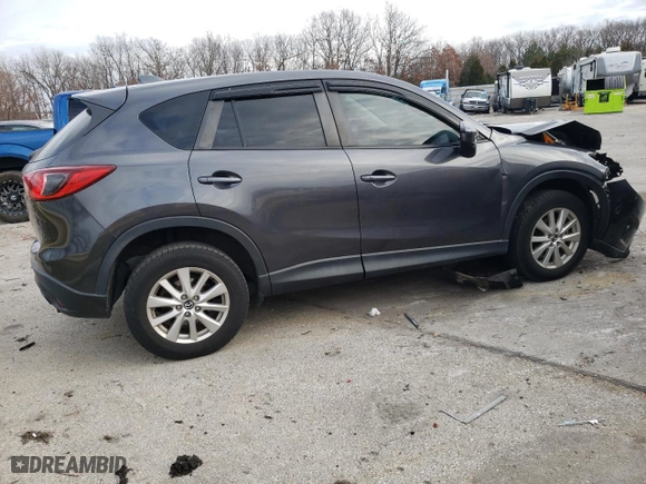 2015 Mazda CX-5 Touring with VIN JM3KE4CY2F0449733, listed as a Copart auction lot 81720843 with 123,967 mi miles and Salvage Title. Bid and sale history available at carsss.com. Image 3.