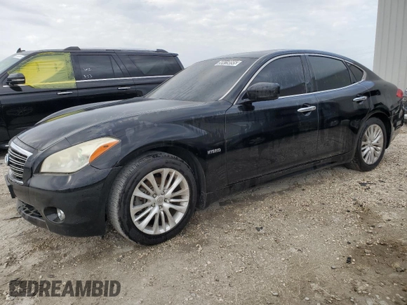 2012 Infiniti M35h Hybrid with VIN JN1EY1AP7CM910275, listed as a Copart auction lot 50419895 with 190,367 mi miles and Clean Title. Bid and sale history available at carsss.com. Image 1.