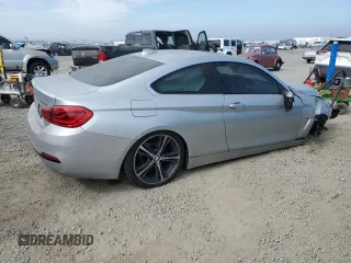 2019 BMW 4 Series 430i with VIN WBA4W3C55KAF93022, listed as a Copart auction lot 63199815 with 34,331 mi miles and Salvage title. Bid and sale history available at DreamBid. Image 3.
