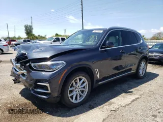 2019 BMW X5 xDrive40i with VIN 5UXCR6C50KLK81536, listed as a Copart auction lot 48272463 with 51,112 mi miles. Bid and sale history available at carsss.com. Image 1.
