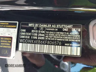 2019 Mercedes-Benz C 43 AMG z VIN WDDWK6EB6KF806576, wystawiony jako IAAI lot #42512426 z przebiegiem 44 848 mil mil oraz . Historia ofert i sprzedaży dostępna na DreamBid. Obrazek 9.