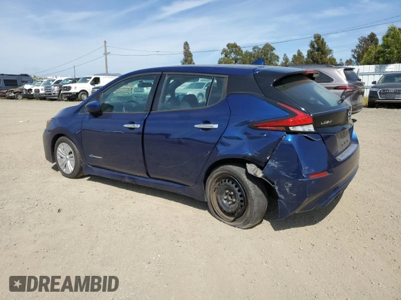 2019 Nissan LEAF SV with VIN 1N4AZ1CPXKC320460, listed as a Copart auction lot 54930505 with 42,450 mi miles and Salvage title. Bid and sale history available at DreamBid. Image 2.