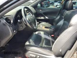2008 Lexus IS F with VIN JTHBP262785004567, listed as a Copart auction lot 54550015 with 190,746 mi miles and Salvage Title. Bid and sale history available at carsss.com. Image 7.