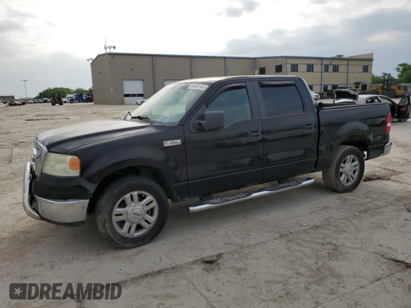 2008 Ford F-150 XL with VIN 1FTRW12W58FC06095, listed as a Copart auction lot 54943145 with 254,495 mi miles and Salvage title. Bid and sale history available at DreamBid. Image 1.