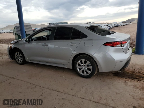 2025 Toyota Corolla LE z VIN 5YFB4MDE0SP241205, wystawiony jako Copart lot #52993435 z przebiegiem 2 638 mil mil oraz Szkoda całkowita • Salvage title. Historia ofert i sprzedaży dostępna na DreamBid. Obrazek 2.