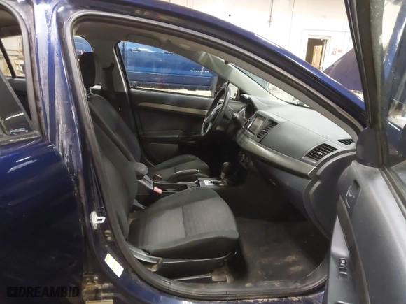 2013 Mitsubishi Lancer SE with VIN JA32V2FW9DU005616, listed as a IAAI auction lot 41247087 with 129,055 mi miles. Bid and sale history available at carsss.com. Image 5.