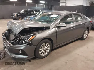 2019 Hyundai Sonata SE with VIN 5NPE24AF6KH817599, listed as a IAAI auction lot 41767384 with 43,596 mi miles and . Bid and sale history available at carsss.com. Image 17.
