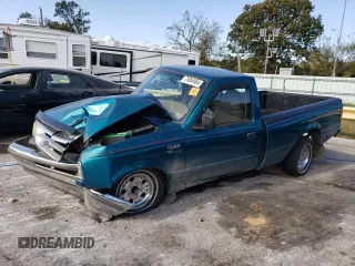 1996 Ford Ranger XL z VIN 1FTCR10U8TUB59731, wystawiony jako Copart lot #75864964 z przebiegiem 108 080 mil mil oraz Szkoda całkowita • Salvage title. Historia ofert i sprzedaży dostępna na DreamBid. Obrazek 1.