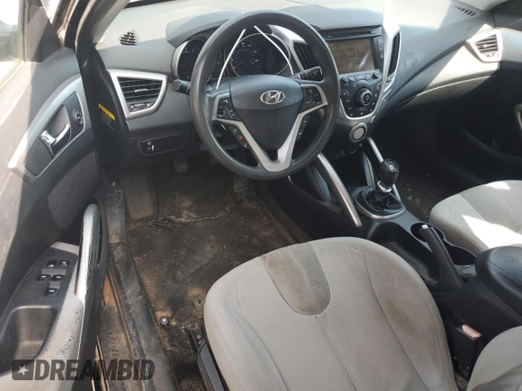 2012 Hyundai Veloster w/Black Int с VIN KMHTC6AD8CU020658, выставлен на аукционе Copart как лот 53323665 с пробегом 179 169 миль миль и Чистый • Clean title. История ставок и продаж доступна на DreamBid. Изображение 8.