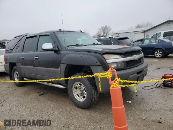 2004 Chevrolet Avalanche LS with VIN 3GNGK22G14G308771, listed as a Copart auction lot 86562484 with 289,294 mi miles and Salvage Title. Bid and sale history available at DreamBid. Image 4.