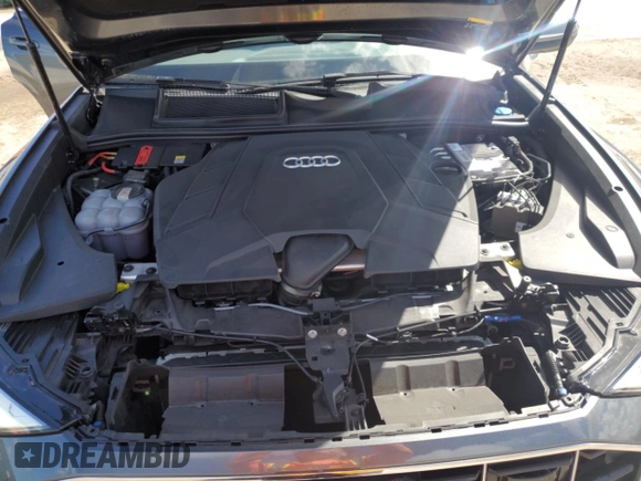 2021 Audi Q8 Premium Plus with VIN WA1EVAF17MD039755, listed as a Copart auction lot 46700145 with 21,823 mi miles and Salvage Title. Bid and sale history available at carsss.com. Image 12.