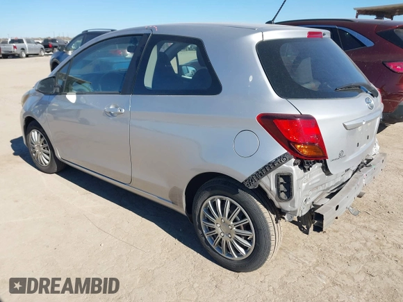 2015 Toyota Yaris L with VIN VNKJTUD38FA020465, listed as a IAAI auction lot 41416577 with 142,751 mi miles and . Bid and sale history available at DreamBid. Image 3.