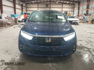 2024 Honda Odyssey Elite with VIN 5FNRL6H92RB005123, listed as a IAAI auction lot 41572778 with 9,312 mi miles. Bid and sale history available at carsss.com. Image 12.