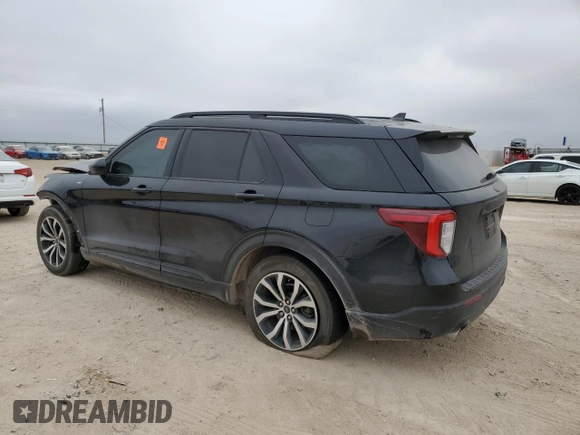 2022 Ford Explorer ST-Line with VIN 1FMSK7KH8NGA86473, listed as a Copart auction lot 86419654 with 61,412 mi miles and Salvage Title. Bid and sale history available at carsss.com. Image 2.