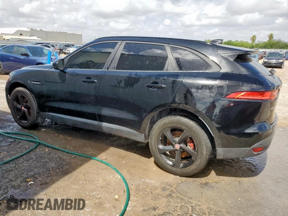 2018 Jaguar F-Pace 30t Premium with VIN SADCJ2GX5JA203801, listed as a Copart auction lot 61628395 with 98,595 mi miles and Clean title. Bid and sale history available at DreamBid. Image 2.