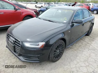 2015 Audi A4 Premium with VIN WAUBFAFL7FN043869, listed as a Copart auction lot 49433994 with 99,082 mi miles and Salvage Title. Bid and sale history available at carsss.com. Image 1.