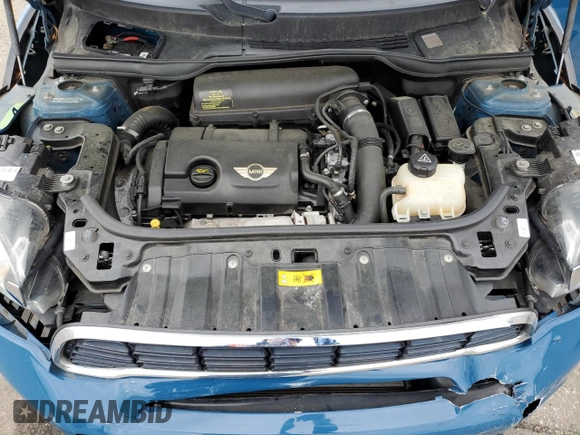 2012 MINI Countryman S with VIN WMWZC3C57CWL86423, listed as a Copart auction lot 57584195 with 102,184 mi miles and Salvage title. Bid and sale history available at DreamBid. Image 11.