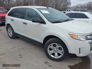 2013 Ford Edge SE with VIN 2FMDK3G92DBB29908, listed as a IAAI auction lot 41503542 with 161,397 mi miles. Bid and sale history available at carsss.com. Image 1.