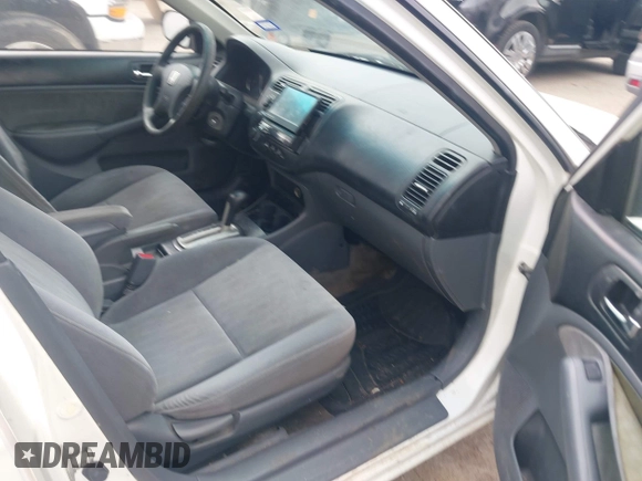 2003 Honda Civic LX with VIN 2HGES16593H570072, listed as a IAAI auction lot 41927366 with 1 mi miles. Bid and sale history available at carsss.com. Image 5.