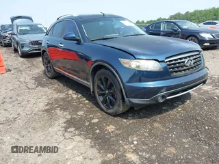 2008 Infiniti FX z VIN JNRAS08U98X104821, wystawiony jako IAAI lot #42379861 z przebiegiem 130 414 mil mil oraz . Historia ofert i sprzedaży dostępna na DreamBid. Obrazek 1.