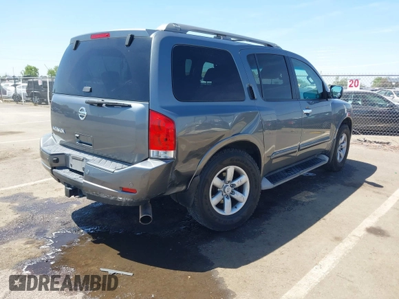2014 Nissan Armada SV z VIN 5N1AA0NC3EN606418, wystawiony jako IAAI lot #42189969 z przebiegiem 120 912 mil mil oraz . Historia ofert i sprzedaży dostępna na DreamBid. Obrazek 4.