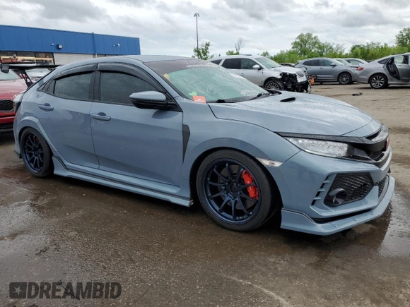 2019 Honda Civic Type R Touring z VIN SHHFK8G7XKU206080, wystawiony jako Copart lot #54005174 z przebiegiem 40 665 mil mil oraz Szkoda całkowita • Salvage title. Historia ofert i sprzedaży dostępna na DreamBid. Obrazek 4.