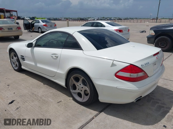 2007 Mercedes-Benz SL 550 with VIN WDBSK71F57F126438, listed as a IAAI auction lot 42743122 with 62,978 mi miles and . Bid and sale history available at DreamBid. Image 3.