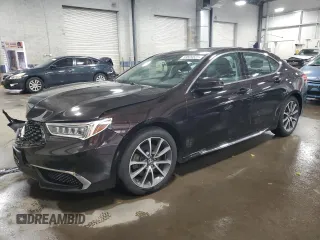 2018 Acura TLX Technology with VIN 19UUB3F51JA006273, listed as a Copart auction lot 59504525 with 59,533 mi miles and Salvage title. Bid and sale history available at DreamBid. Image 1.
